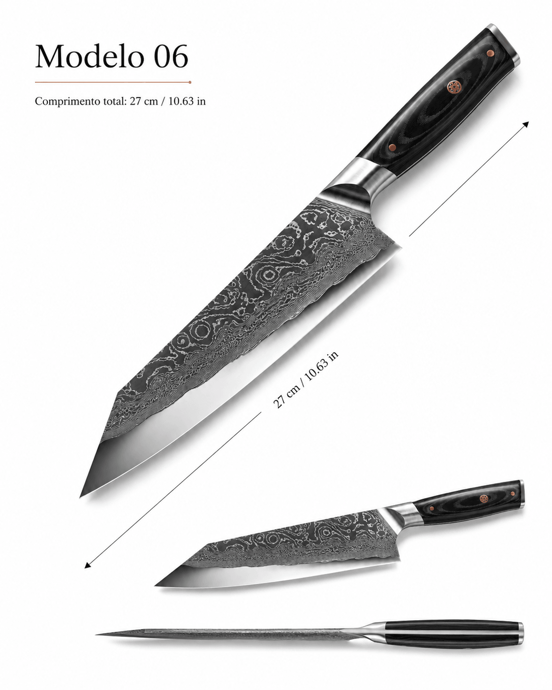 Obsidiana, kiritsuke damasco